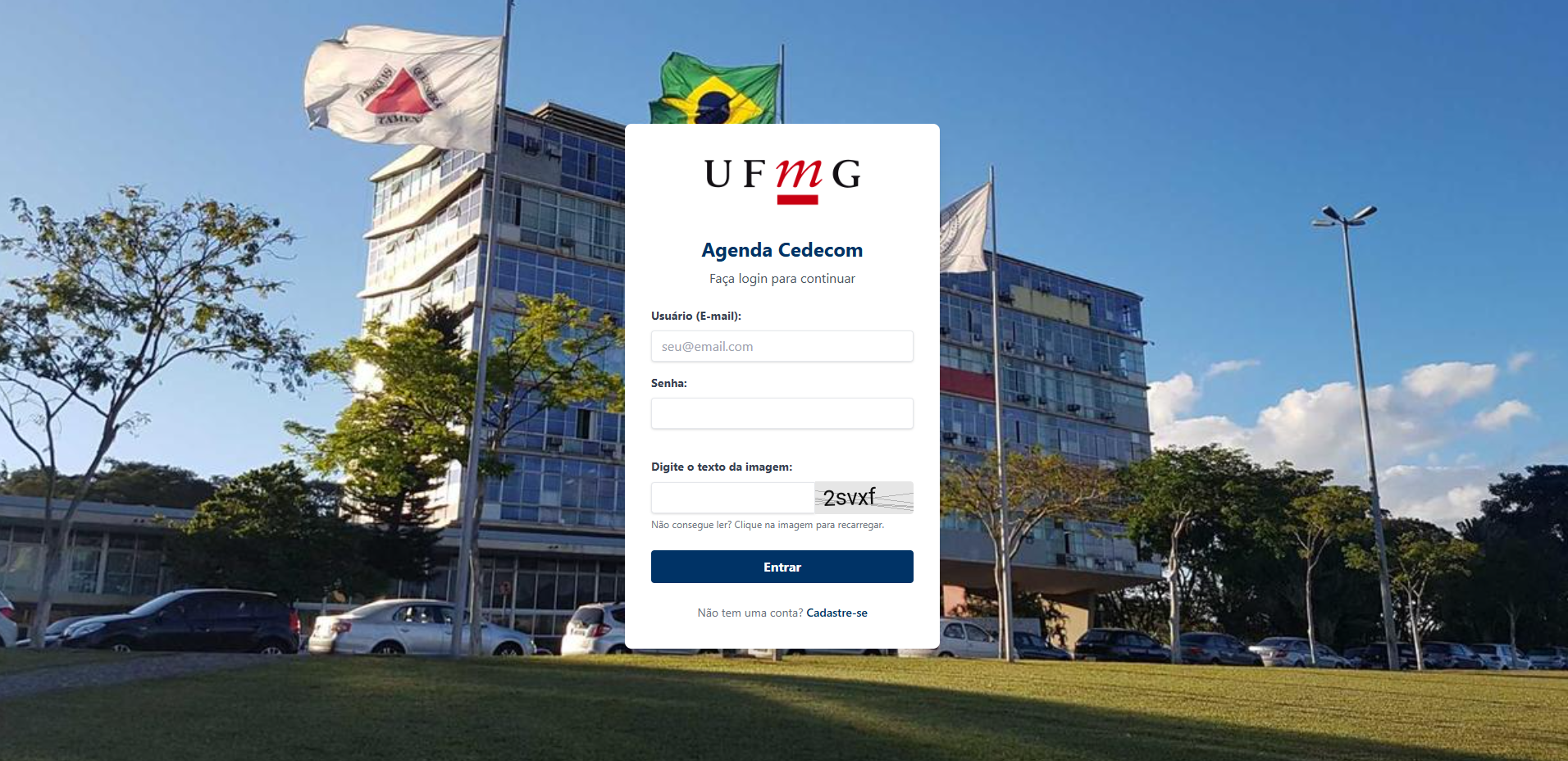 Tela de Login