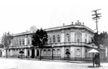 Escola Livre de Engenharia, na Pra&ccedil;a da Esta&ccedil;&atilde;o, atual Centro Cultural UFMG
